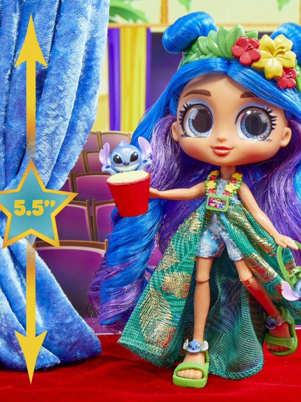 Disney Doorables ADOORBS Deluxe Stitch Superfan Doll, 2 Exclusive Figures